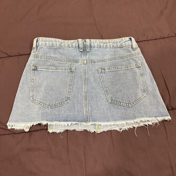 Denim Mini Skirt - Picture 3 of 3